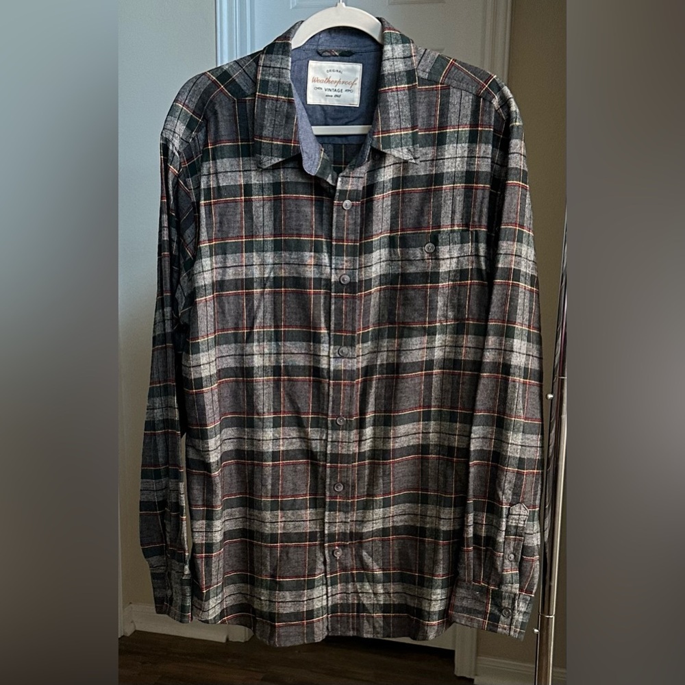 Weatherproof Vintage Plaid Shirt